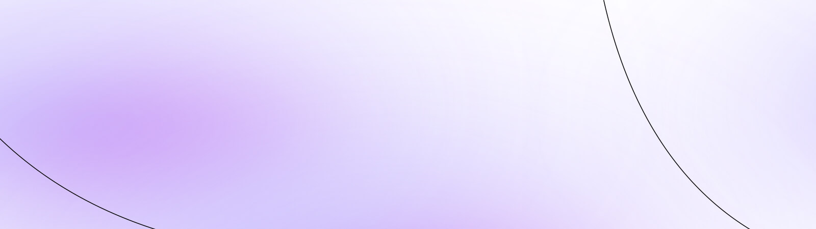 Fondo abstracto en tonos lila y blanco con líneas curvas delgadas.